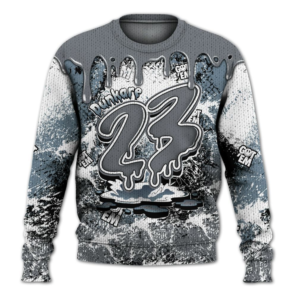 Knitted Sweater To Match Air Max DN Silver Bullet - Dripping 23 Drip