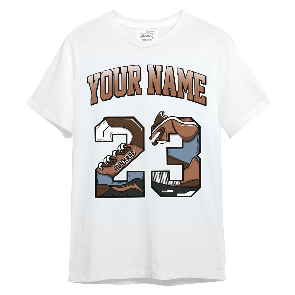 Shirt To Match Air Foamposite Metallic Copper Custom Name Number 23 5s Unisex Shirt