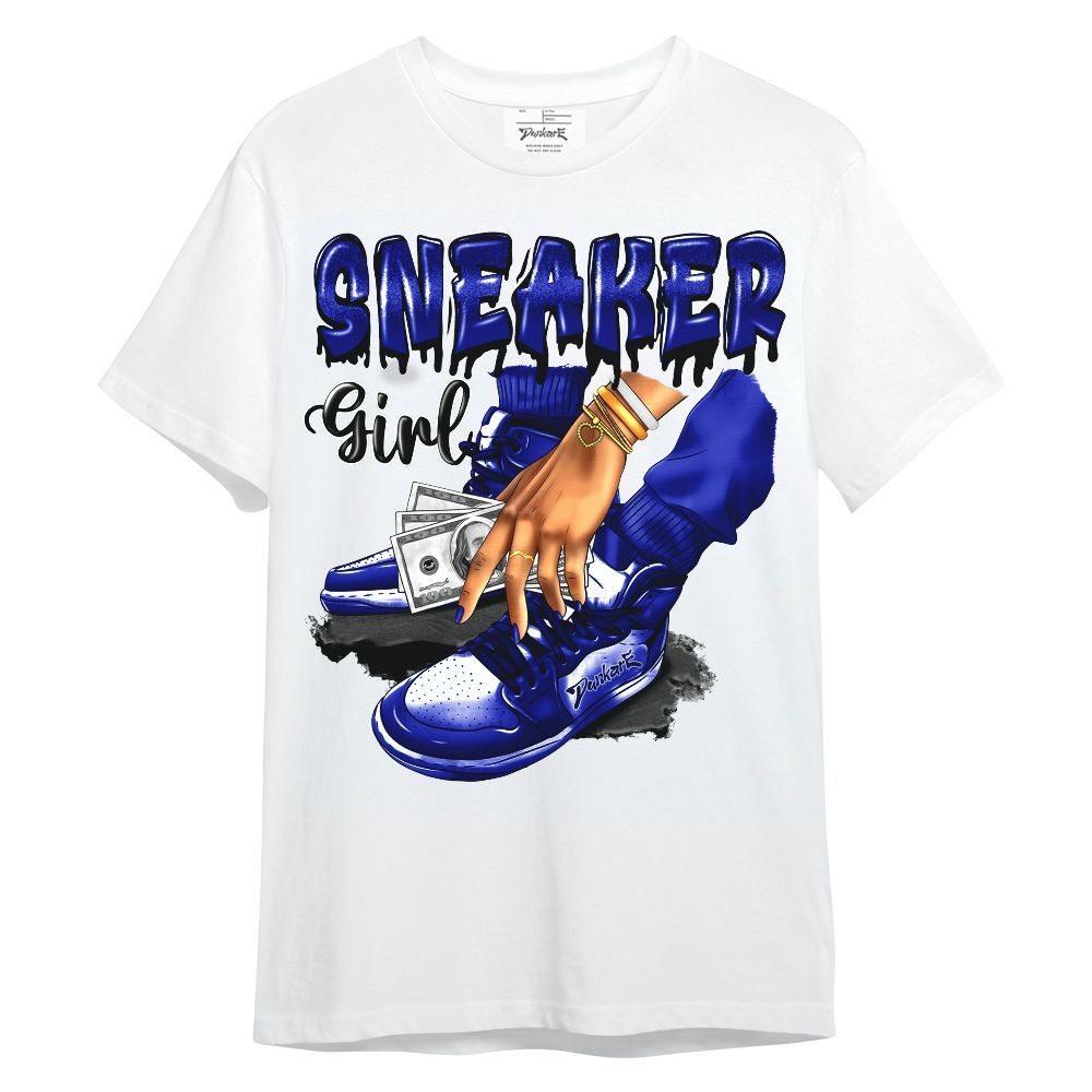 Shirt To Match Air Max Plus Black Racer Blue - SNEAKER Girl Money Drip Unisex Shirt