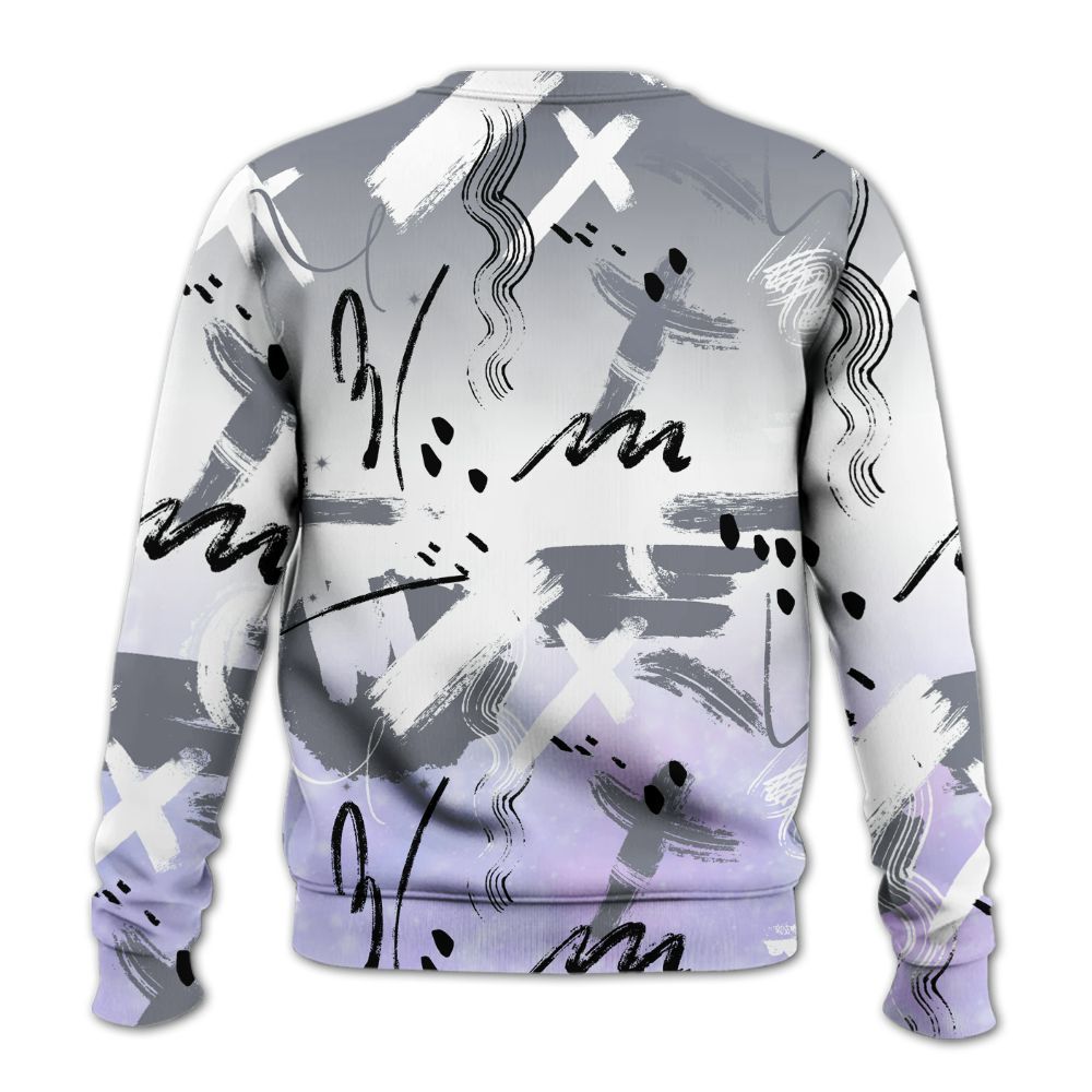 Sweatshirt To Match Zen Master 4s - Money Hustle Grind Pray All Over Print