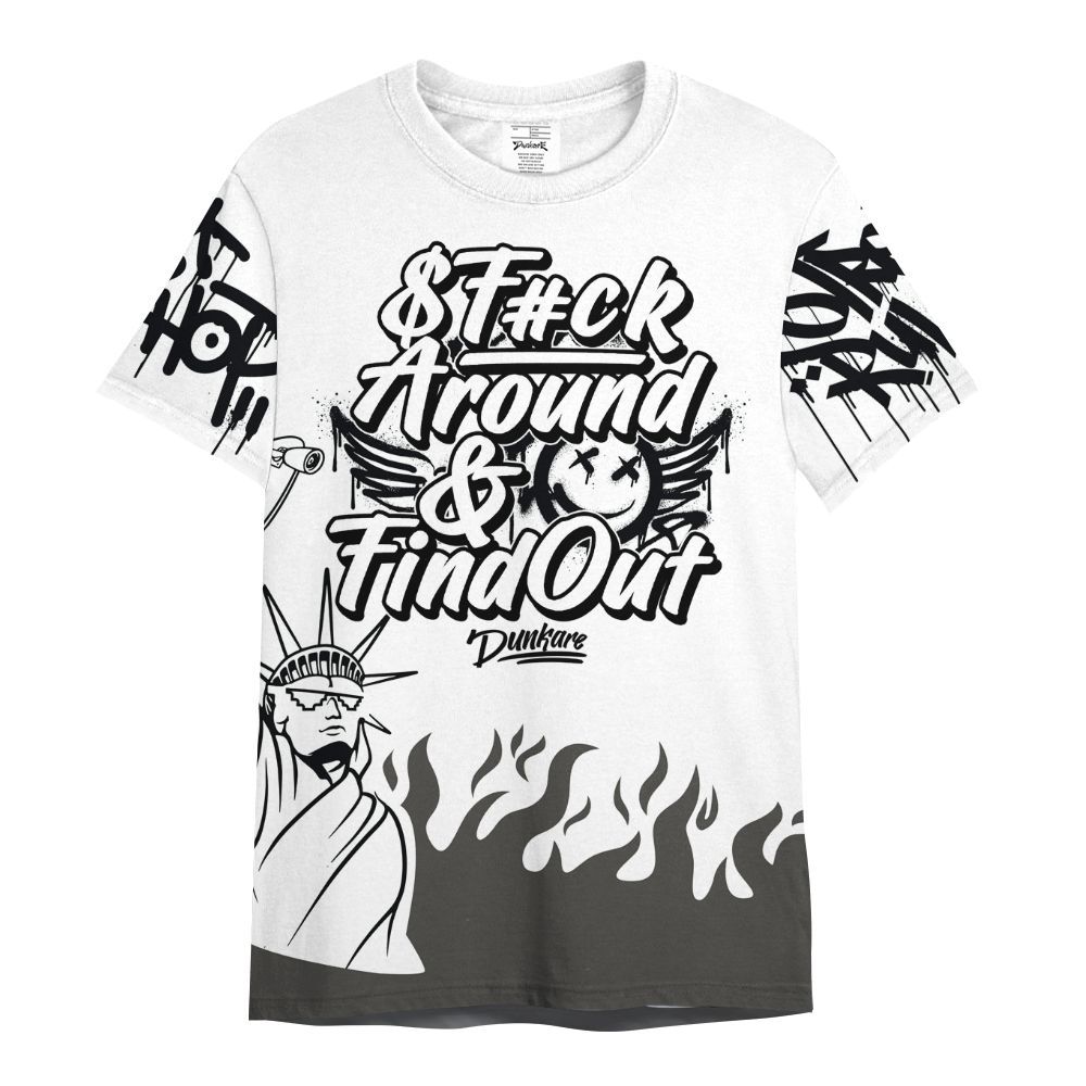 Shirt To Match Kobe 9 Elite Protro Halo - Graphic Fck Around Find Out All Over Print