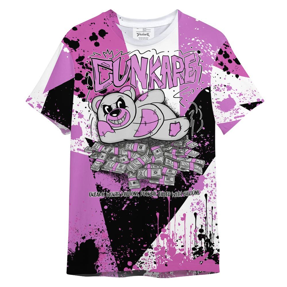 Shirt To Match Hyper Violet 4s T- - Dreams Millions T- Shirt Graphic Splatter Unisex 1801 NCMD