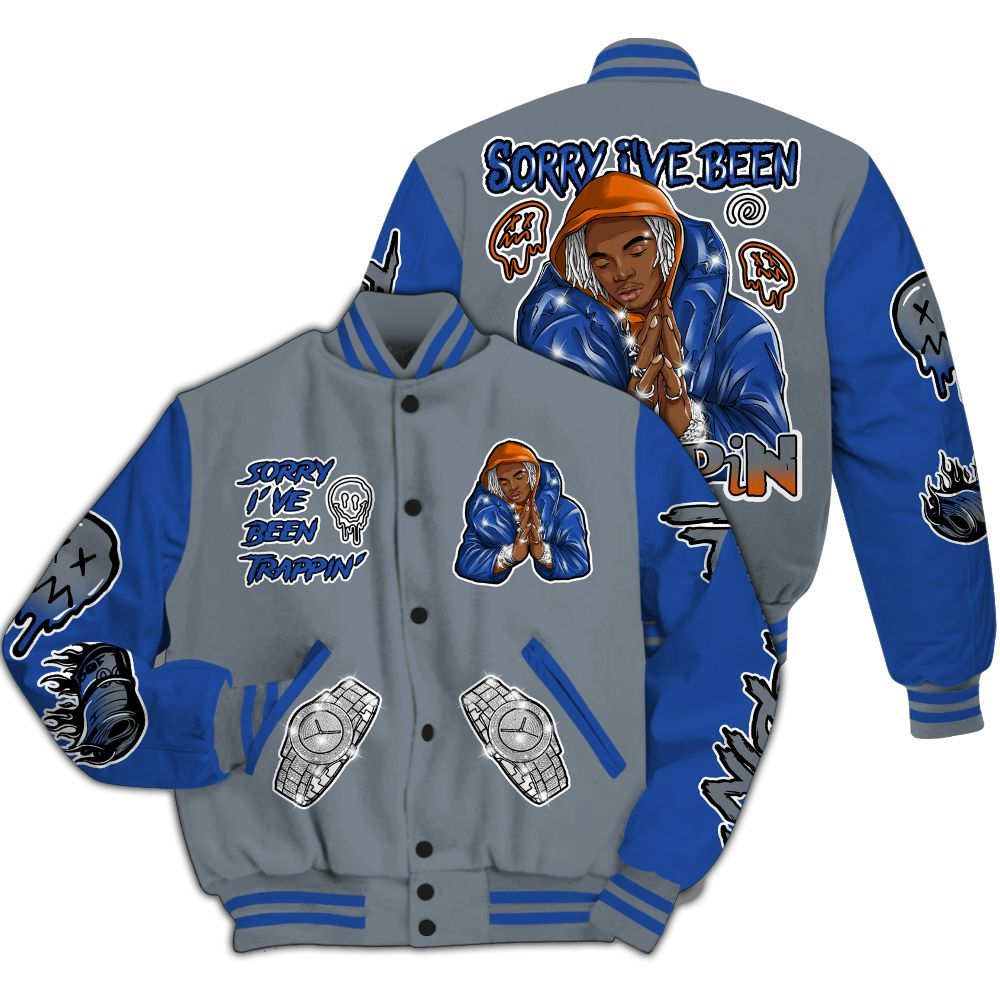 Varsity Jacket To Match RS-X GS League - Trappin' Unique All Over Print