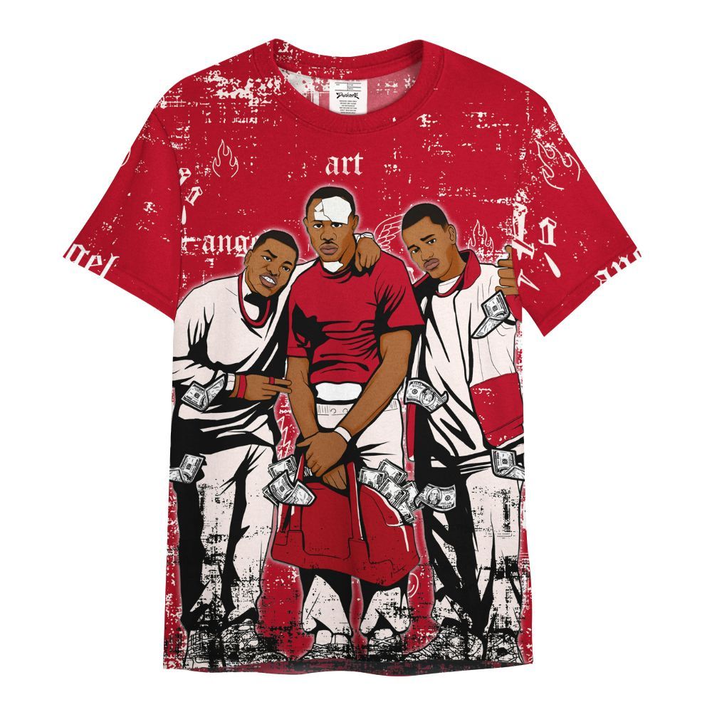 Shirt To Match Nails & Grails 1s - Paid In Full Money All Over Print
