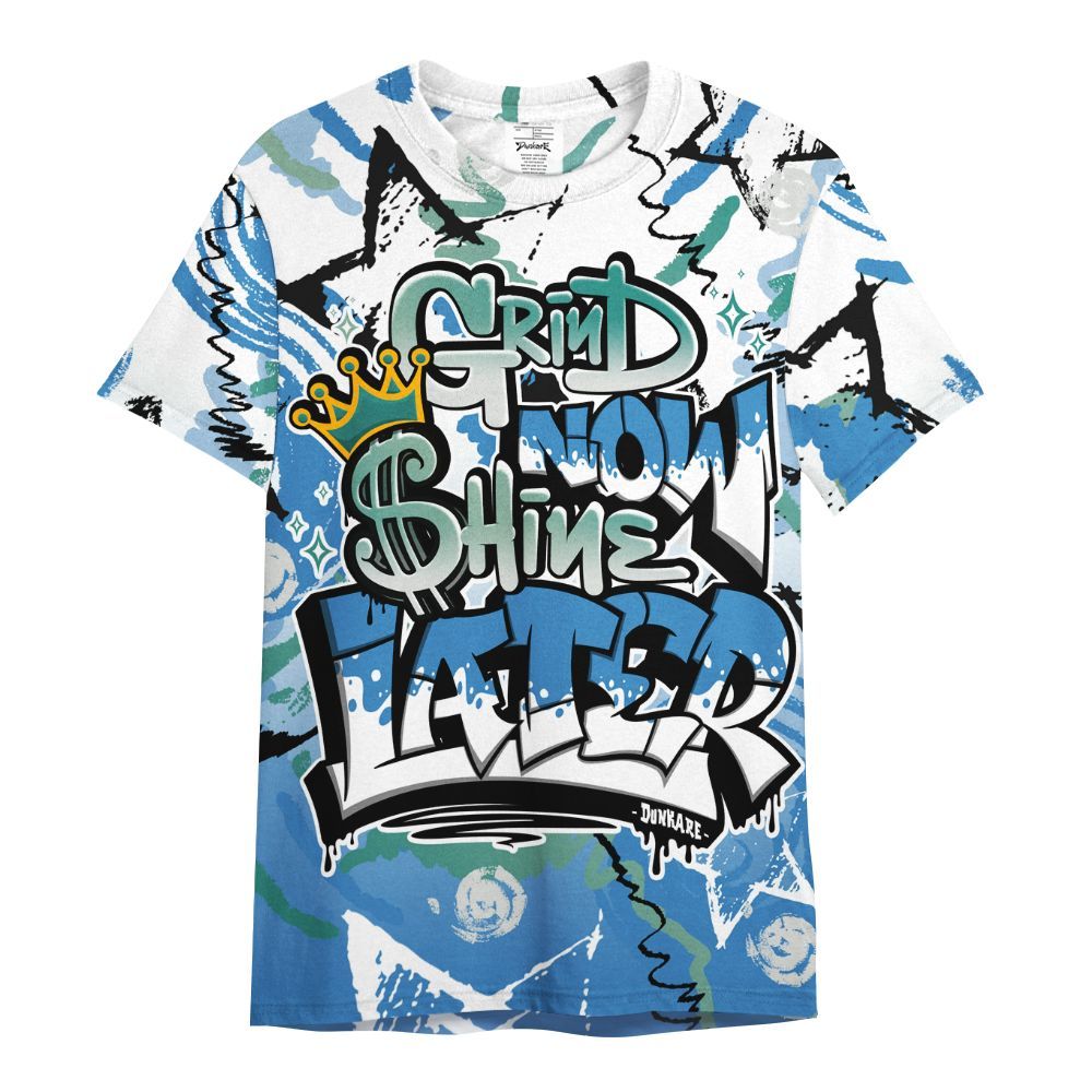 Shirt To Match Low Carolina 17s - Grind Shine Later Drip All Over Print