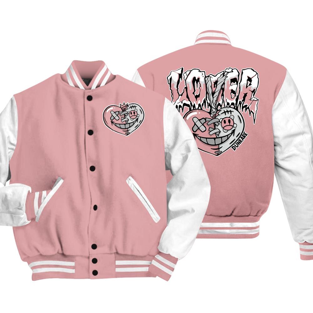 Varsity Jacket To Match Red Stardust 3s - Love Loser Varsity Jacket Unisex 0905 PAT