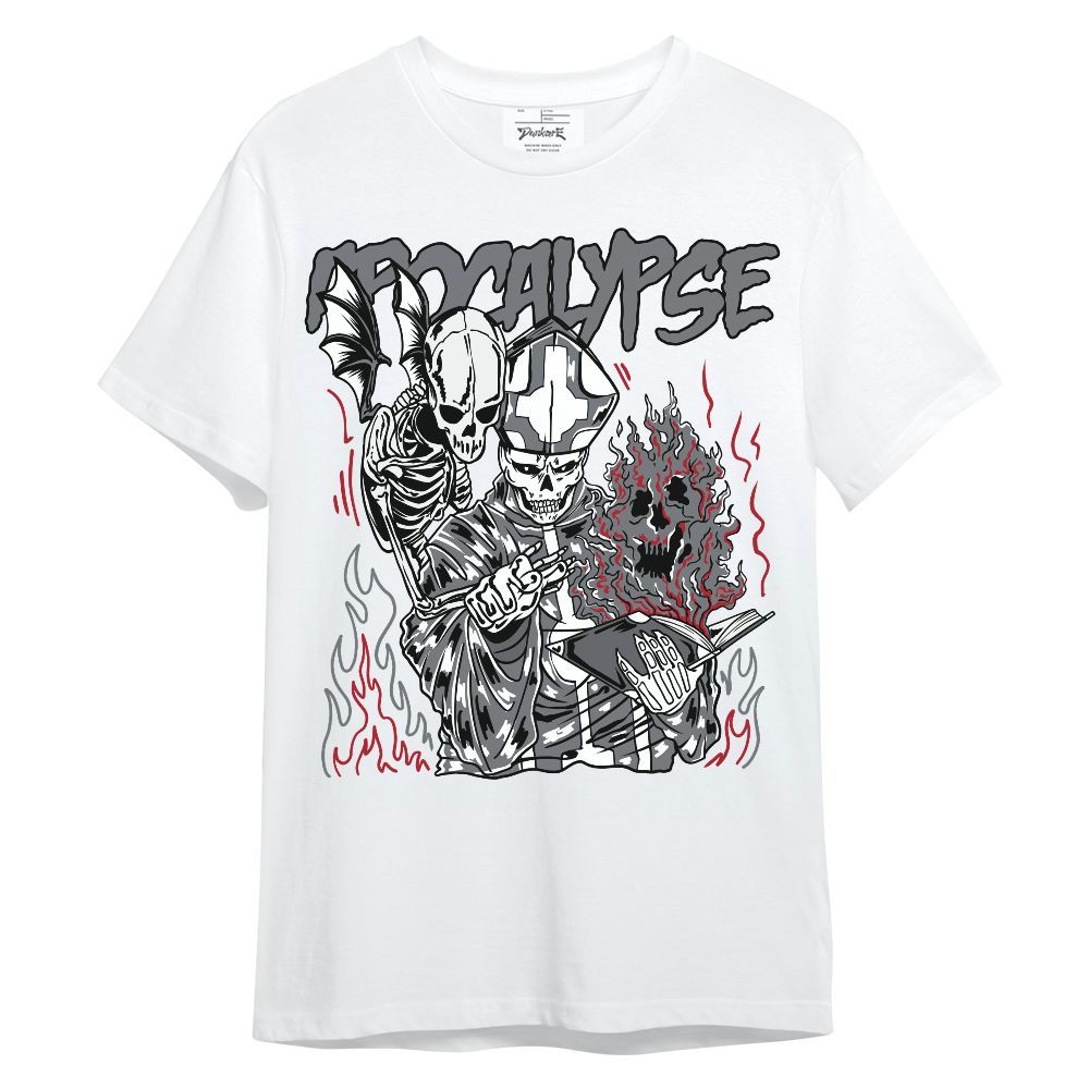 Shirt To Match Retro Fire Red 9s - Apocalypse Skeleton Unisex Shirt