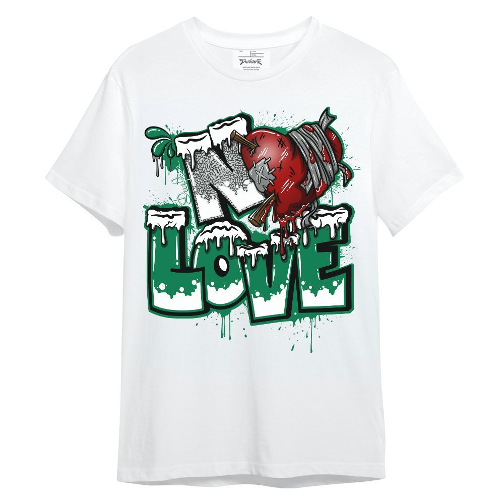 Shirt To Match Pine Green 3s - Drip No Love Streetwear Unisex Shirt
