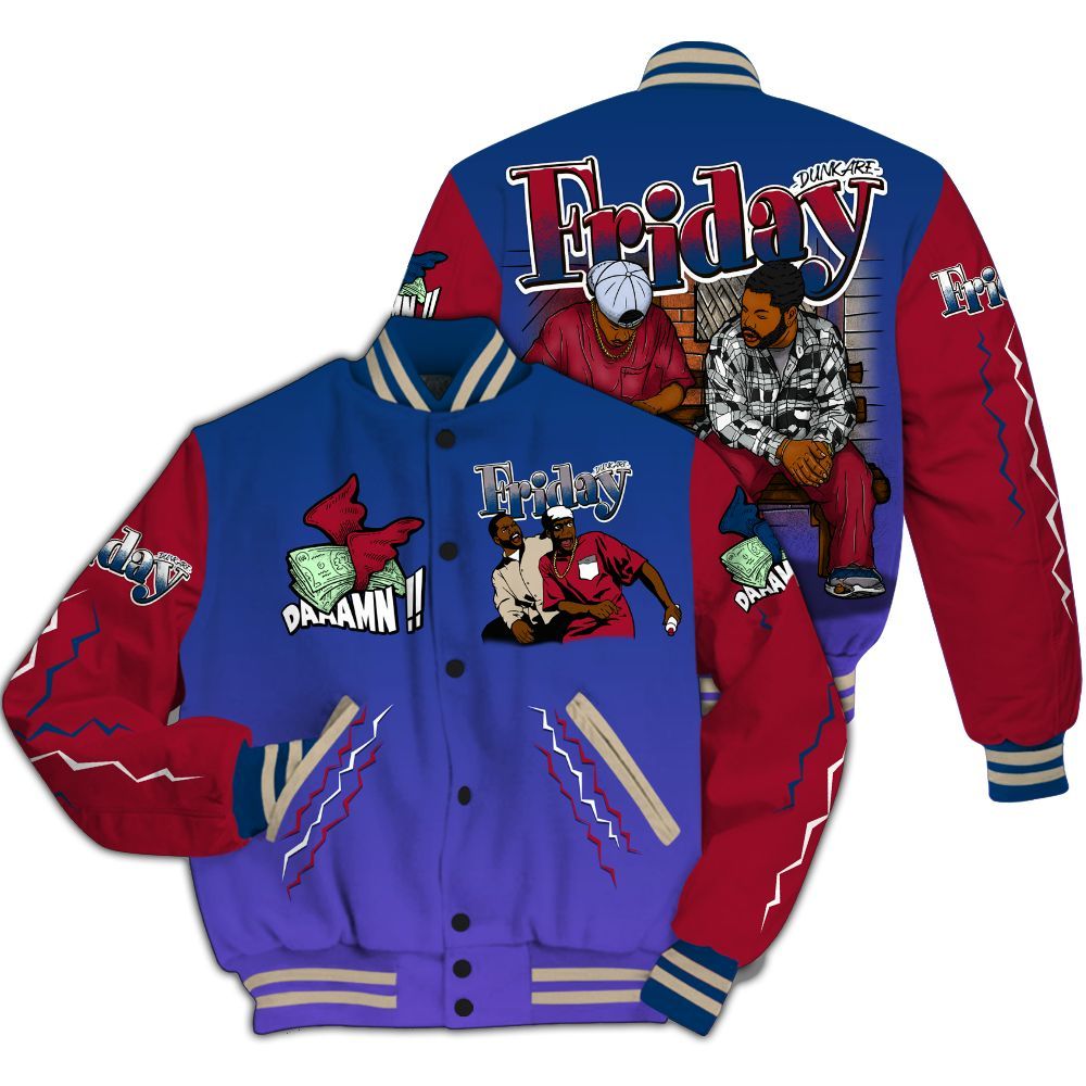 Varsity Jacket To Match Rare Air 4s - Friday Movie 90s TV All Over Print