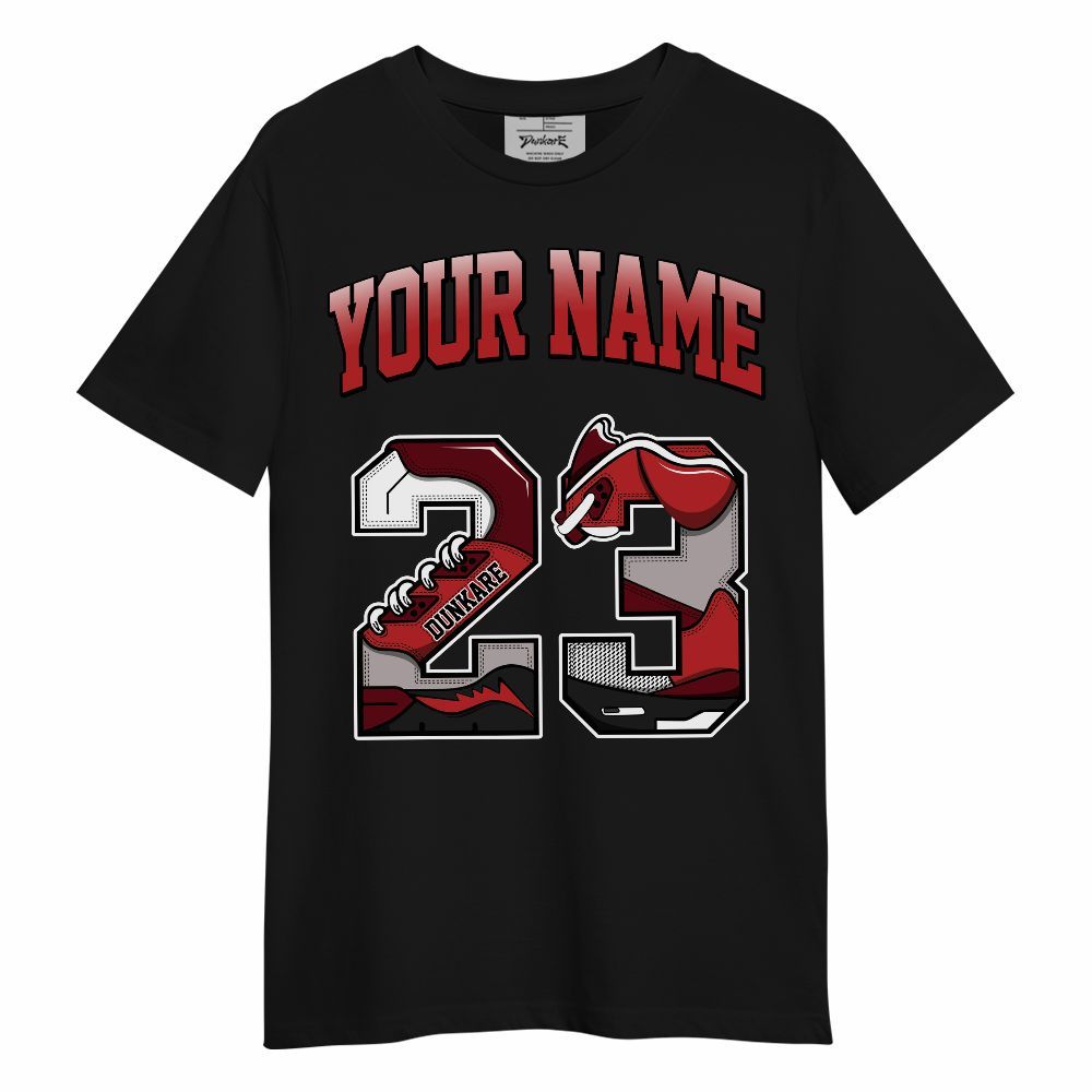 Shirt To Match Kobe 9 Elite Christmas Custom Name Number 23 5s Unisex Shirt