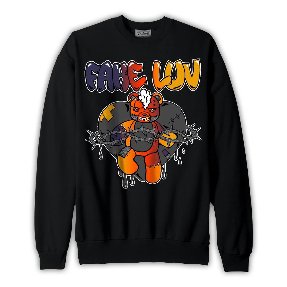 Sweatshirt To match Rio 3s Sweatshirt - False Love Hugz Graphic