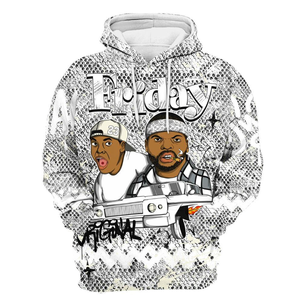 Hoodie To Match Low CNY Year Of The Snake 11s - Friday Sneaker Crayon All Over Print