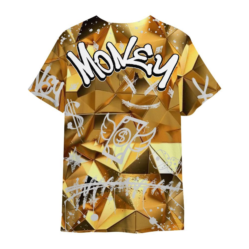 Shirt To Match NET Gold 4s - Everybody Paid In Full Crayon All Over Print