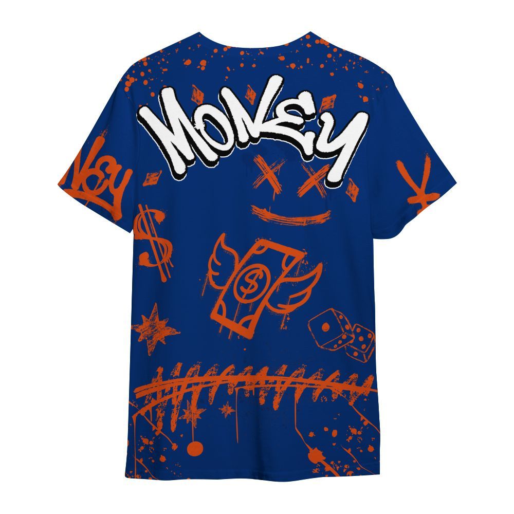 Shirt To Match Mid Knicks 1s - Everybody Paid In Full Crayon All Over Print
