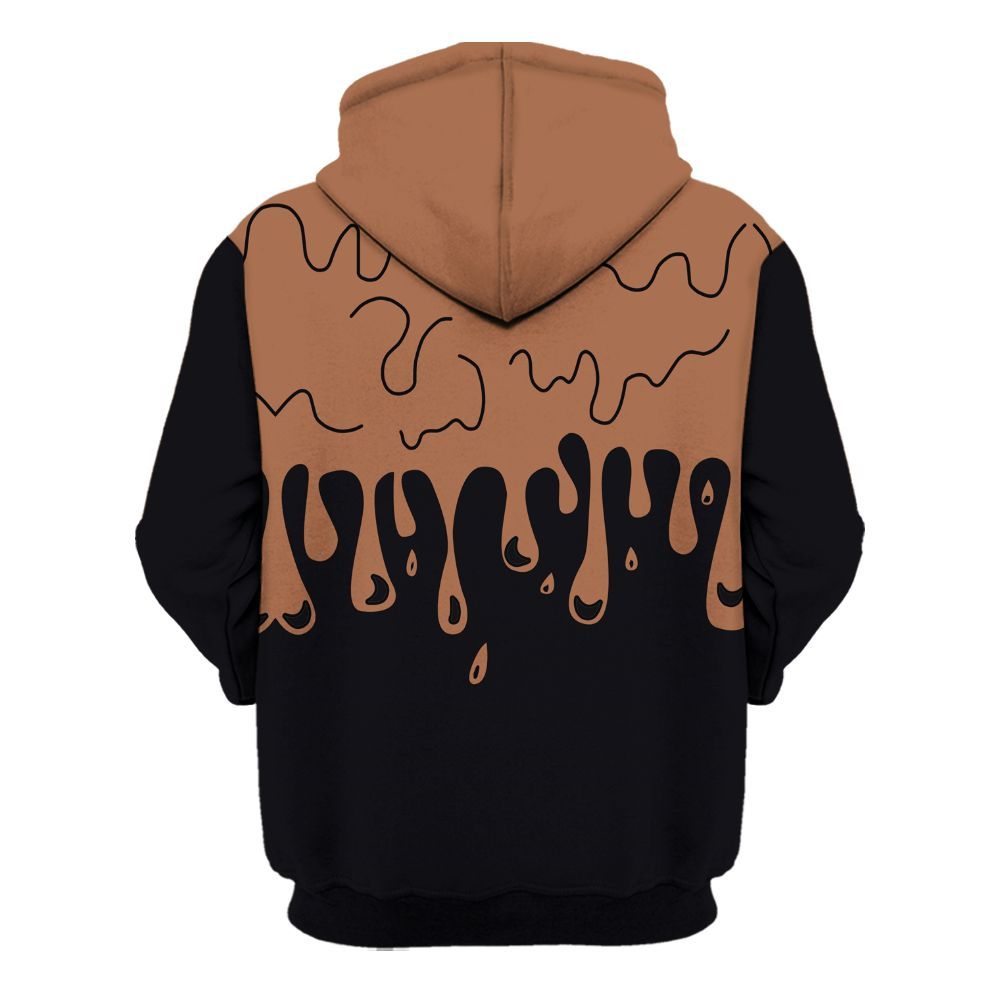 Hoodie To Match Air Foamposite Metallic Copper - Snake Trust No One Drip All Over Print
