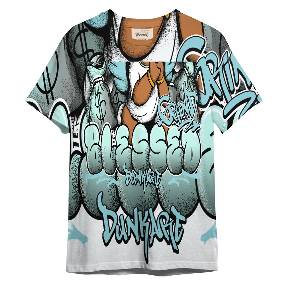 Shirt To Match Retro Low Igloo 11s - Blessed Hustle Grind Graphic