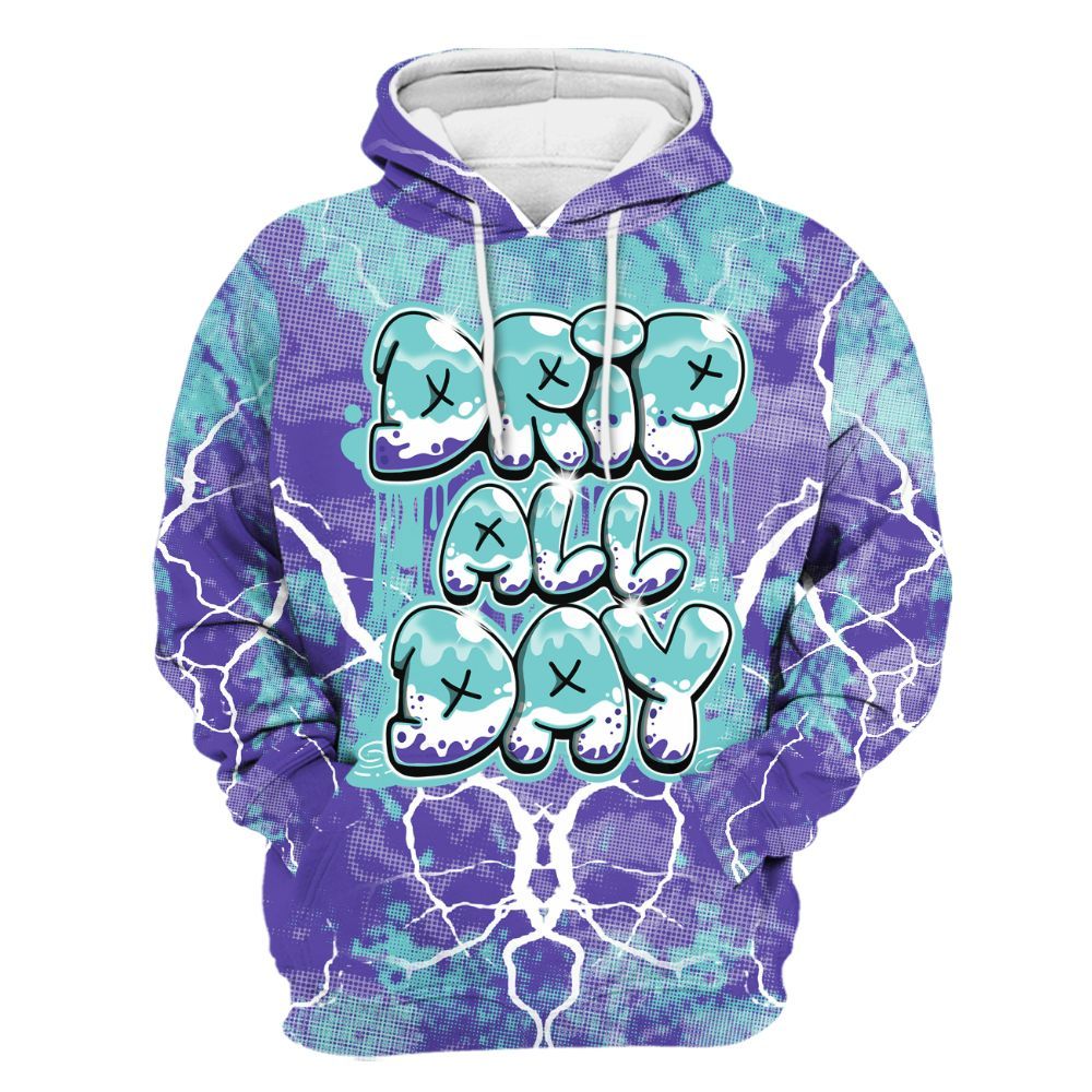 Hoodie To Match Low Hornets 1s - DRIPPIN Days Graphic Halloween All Over Print