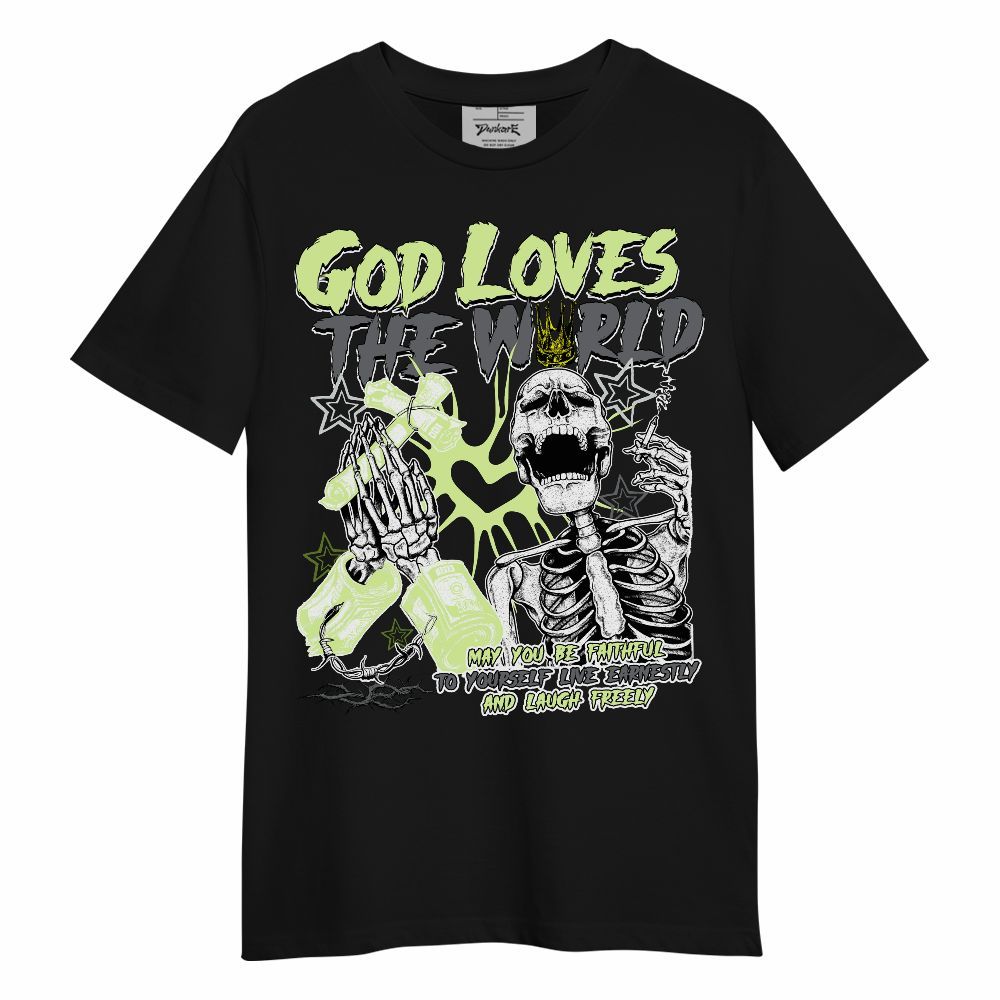 Shirt To Match Smoke Grey Volt TR 1s - God Loves The World Unisex Shirt