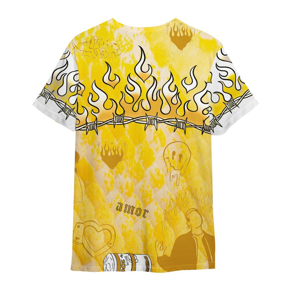 Shirt To Match Low Yellow Python 11s - Snake Trust No One All Over Print