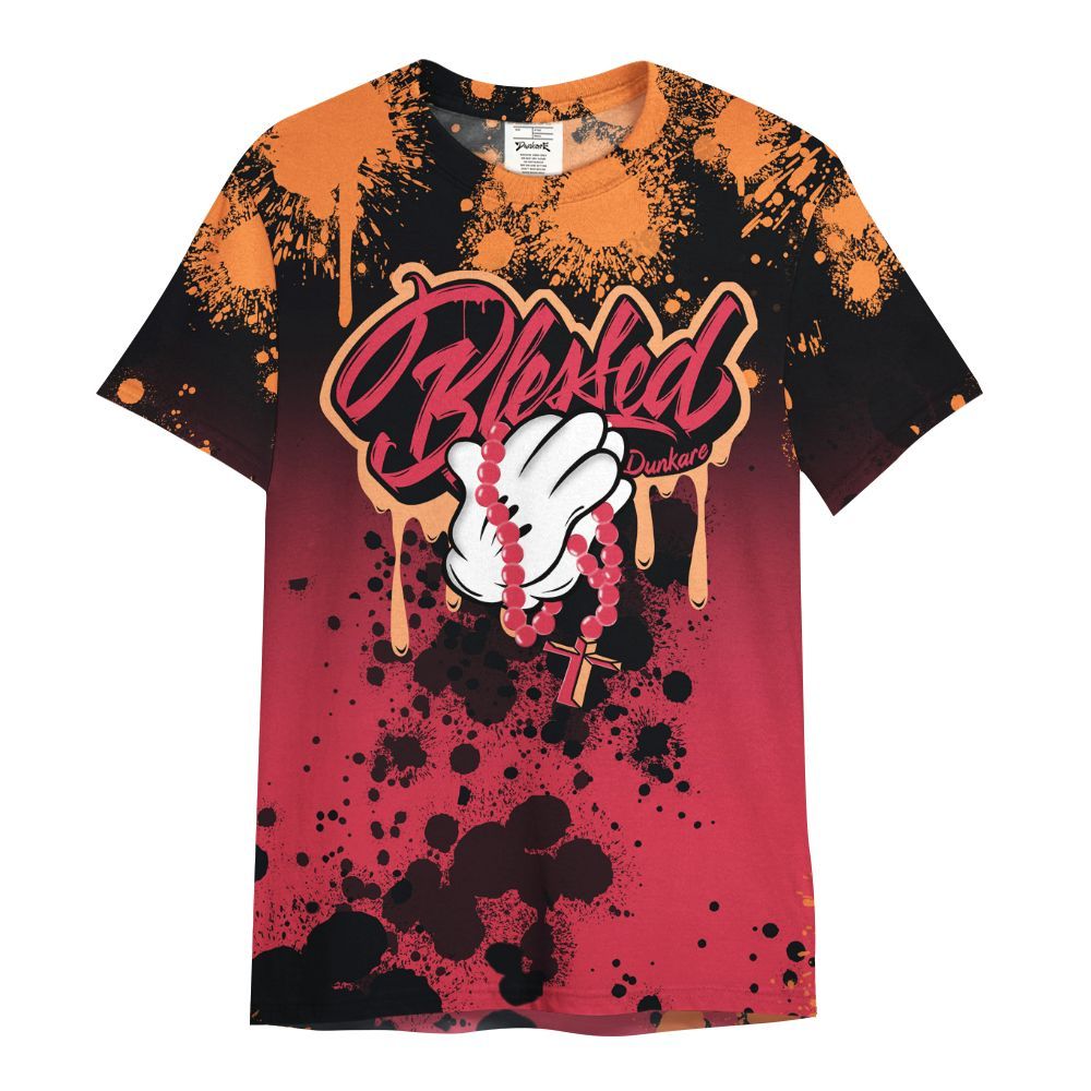 Shirt To Match Air Max Portal Bright Ceramic - God Blessed Ink Drip All Over Print