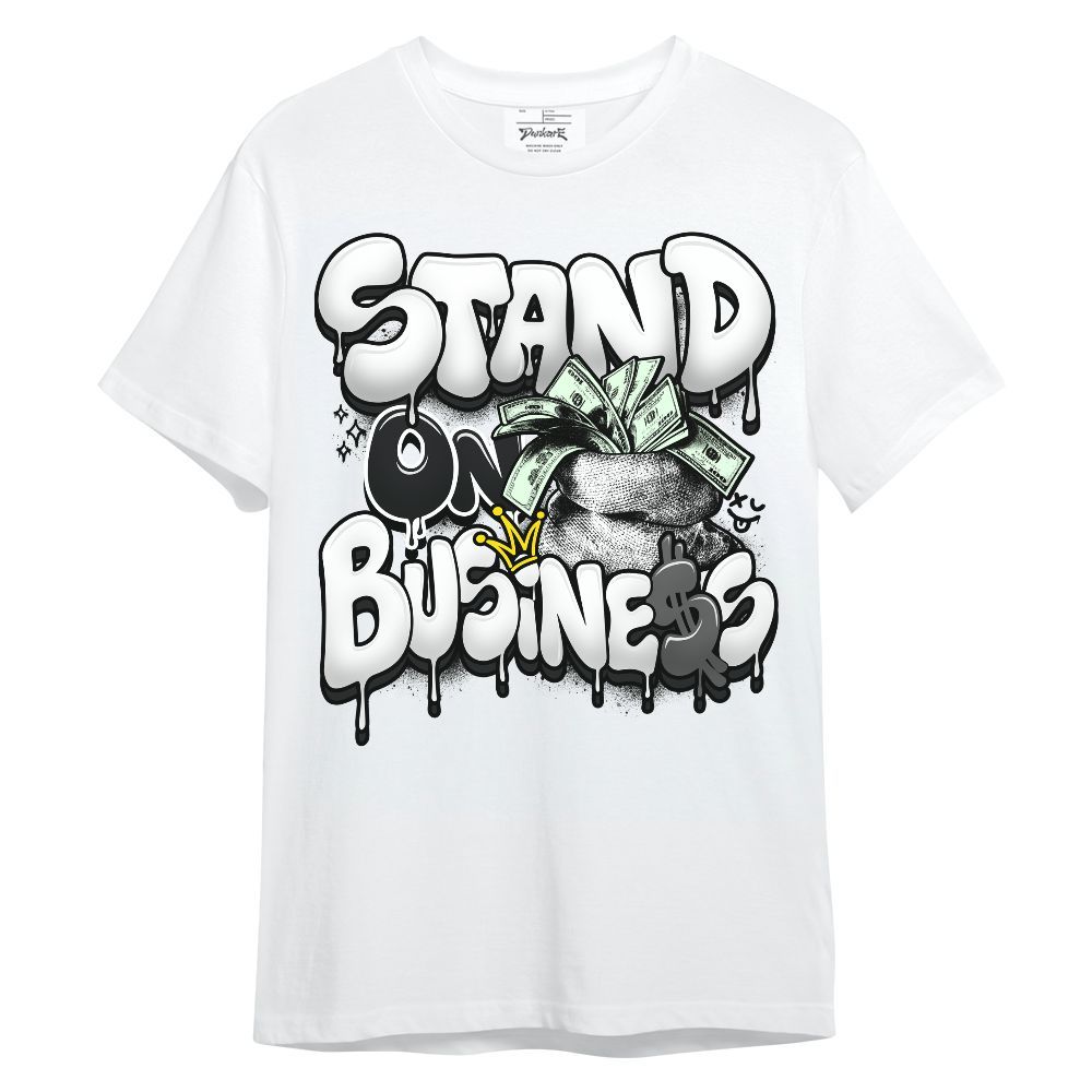 Shirt To Match Low 85 Metallic Black 1s - Stand Business Unisex Shirt