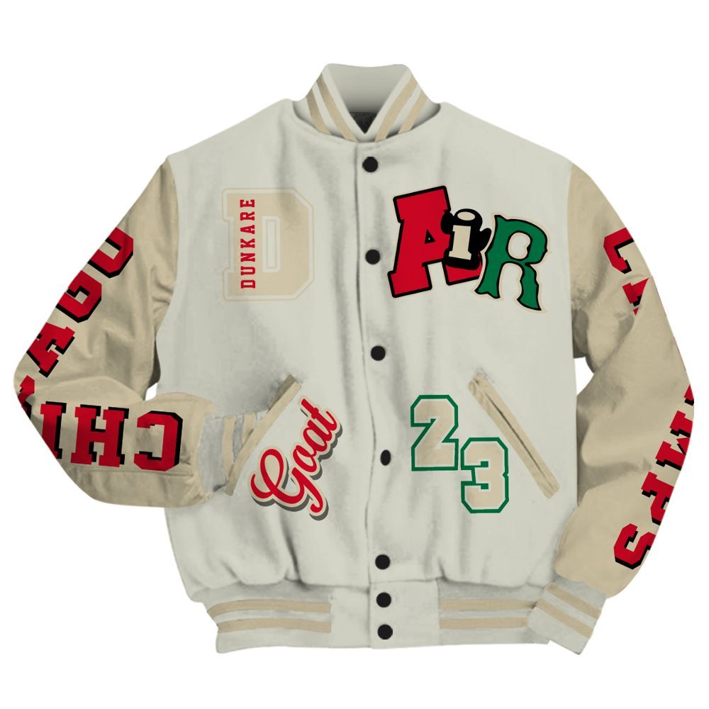 Varsity Jacket To Match El Grito 5s - AIR Number 23 GOAT All Over Print