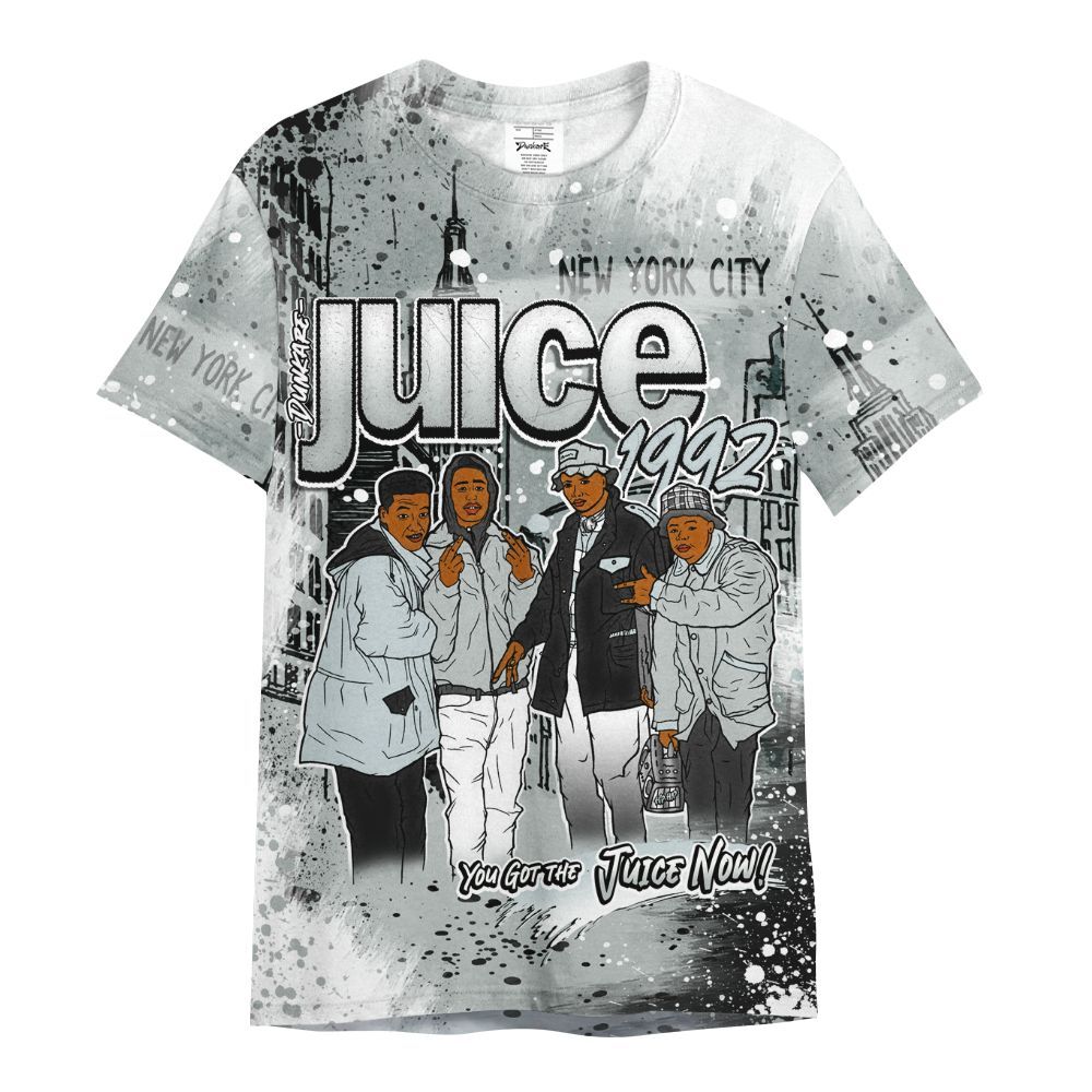 Shirt To Match Black Wolf Grey 12s - You Got The Juice All Over Print