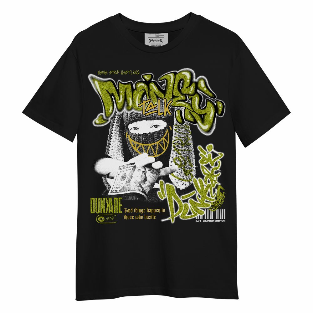 Shirt To Match Dunk Low QS Halloween Skull - Money Talk Rap Unisex Shirt