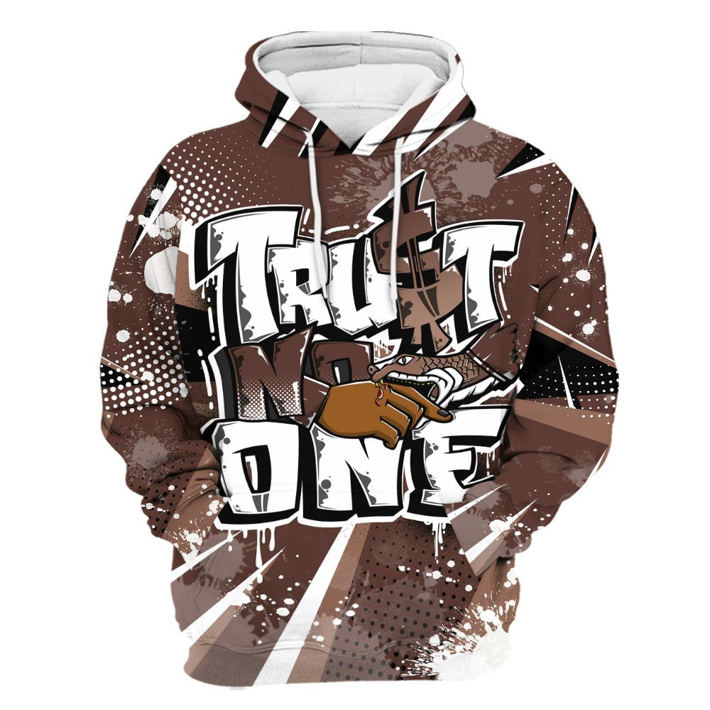 Hoodie To Match KD 4 Christmas - Poly Trust No One Dripping All Over Print