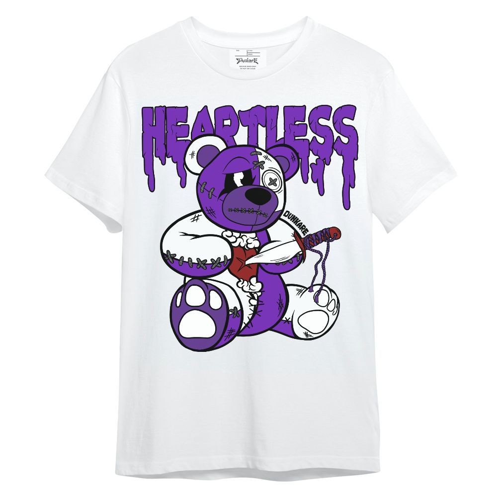 Shirt To Match Retro Dark Iris 3s - Heartless Bear Unisex Shirt