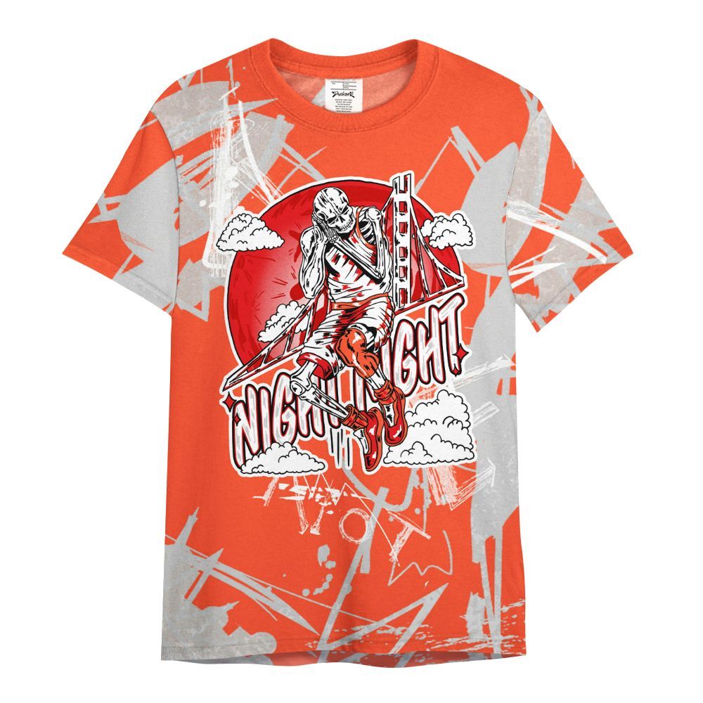 Shirt To Match Air Max 1 86 Cosmic Clay - Seeya Skeleton Messyz All Over Print