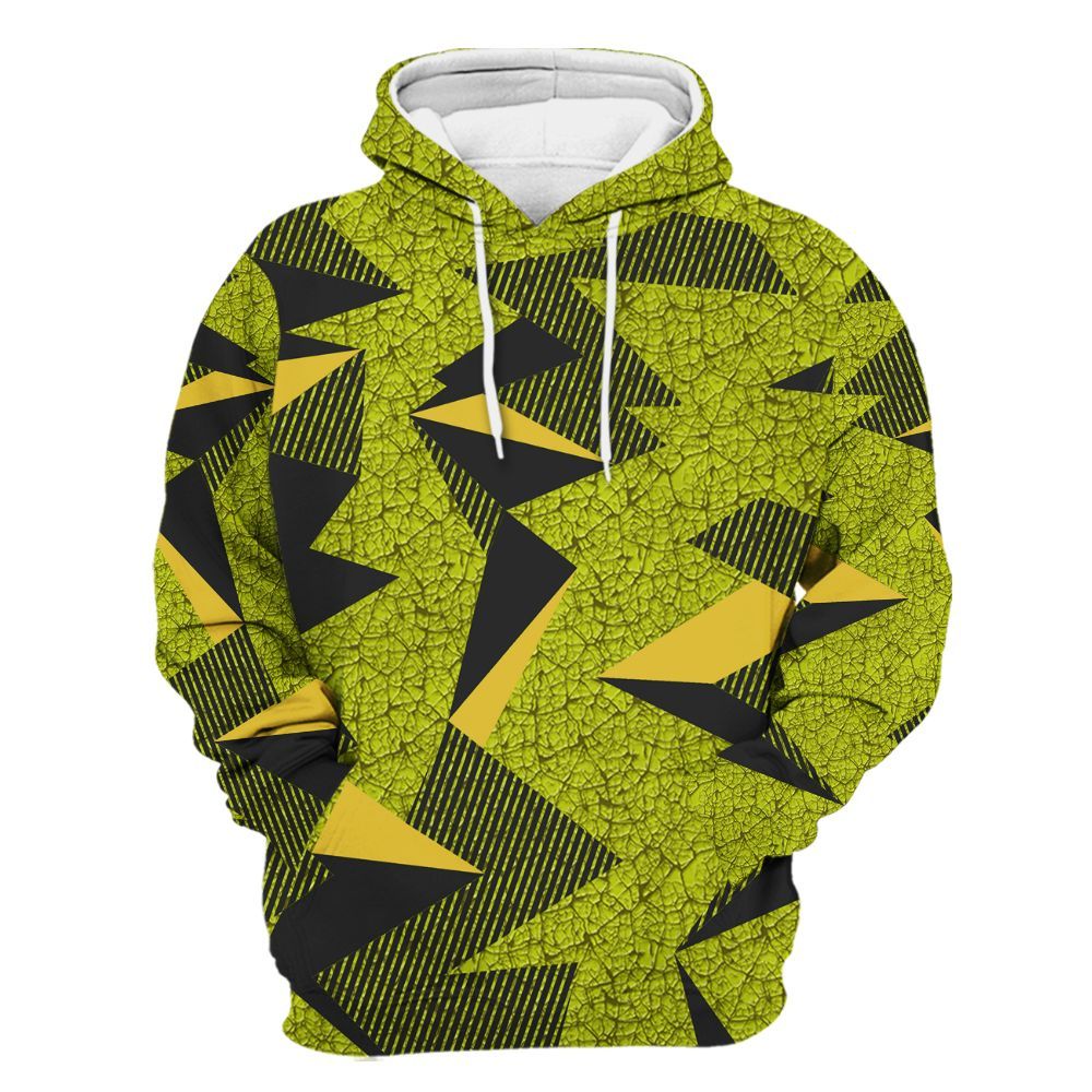 Hoodie To Match Dunk Low QS Halloween Skull - Geometric Camouflage Pattern All Over Print
