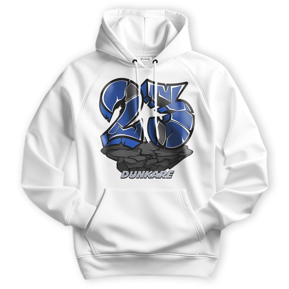 Sweatshirt To Match Air Foamposite One Royal Hoodie - Cracked 23 Graffiti Hoodie Unisex