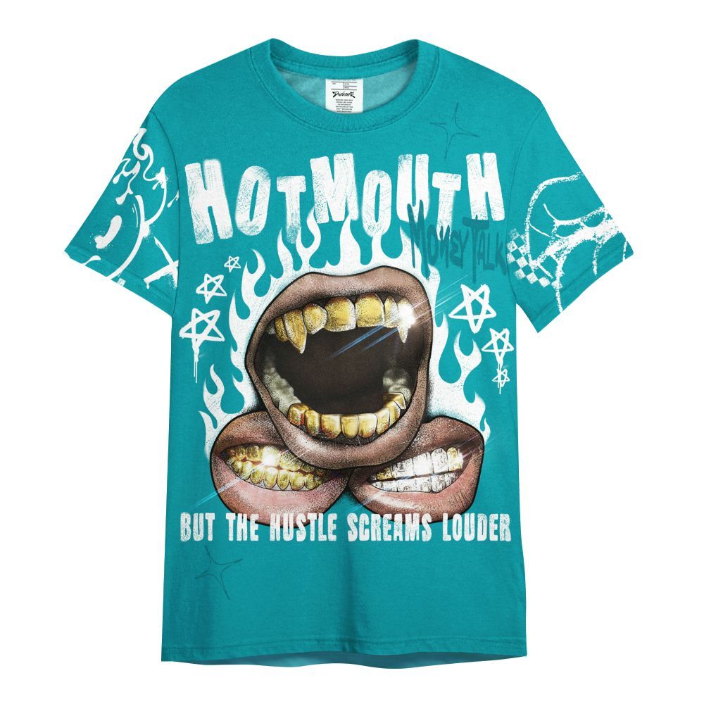 Shirt To Match Air Griffey Max Aquamarine 1s - Mouth Burning Street Style All Over Print
