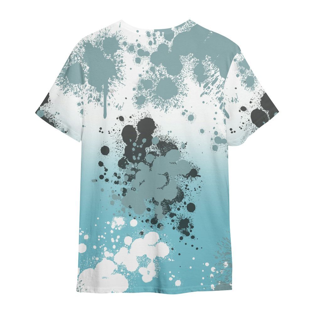 Shirt To Match Low Legend Blue 11s - God Blessed Ink Drip All Over Print
