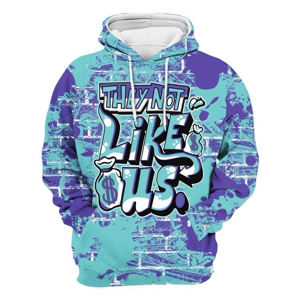 Hoodie To Match Low Hornets 1s - Dislike Us Graphic Street Art All Over Print