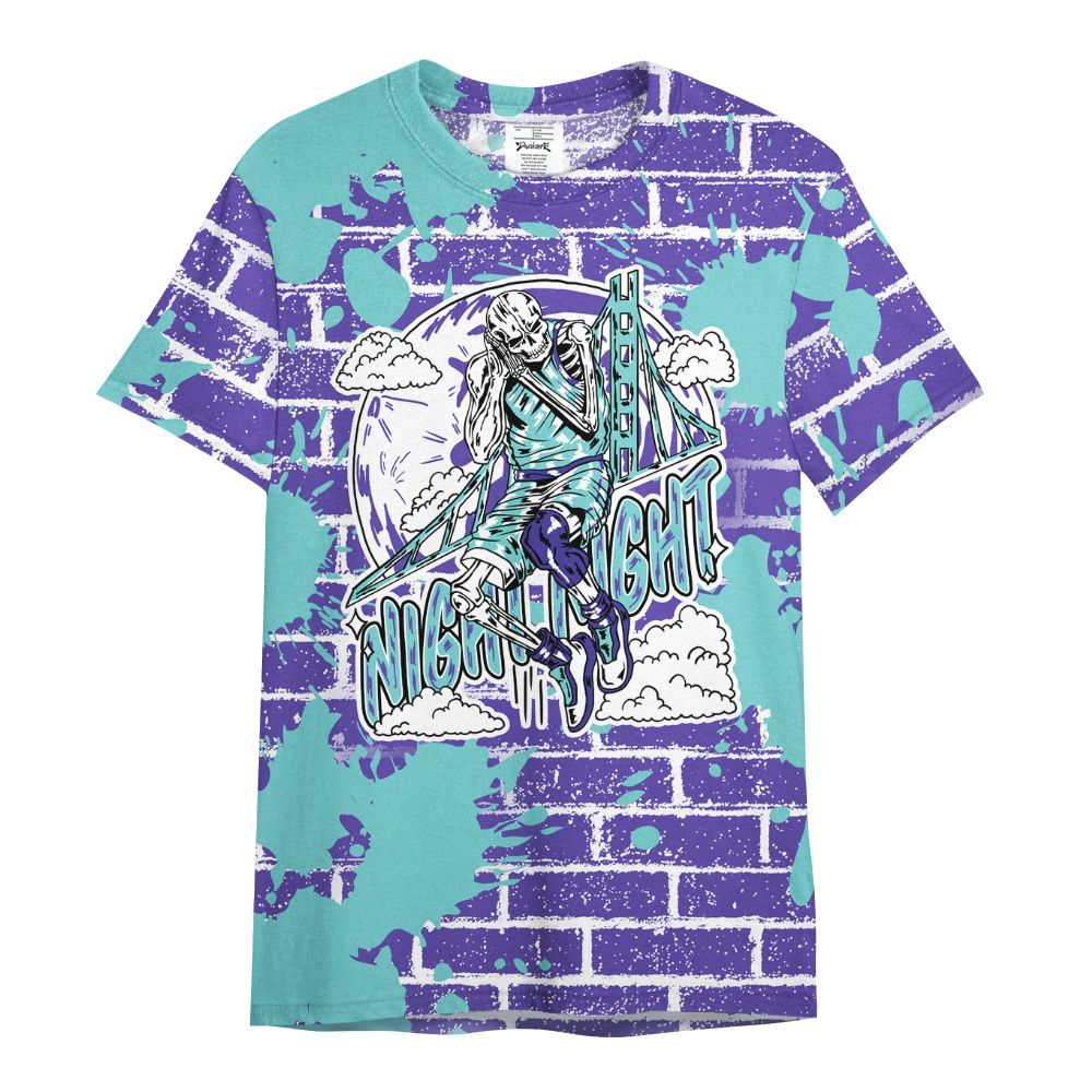 Shirt To Match Low Hornets 1s - Seeya Skeleton Brick All Over Print
