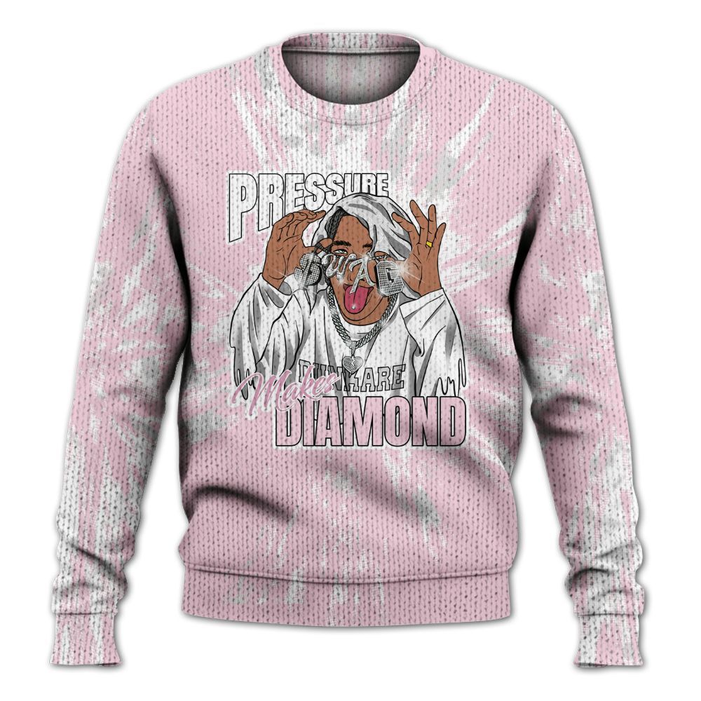 Knitted Sweater To Match Orchid 4s - Pressures Makes Knitted Sweater To Match Lux