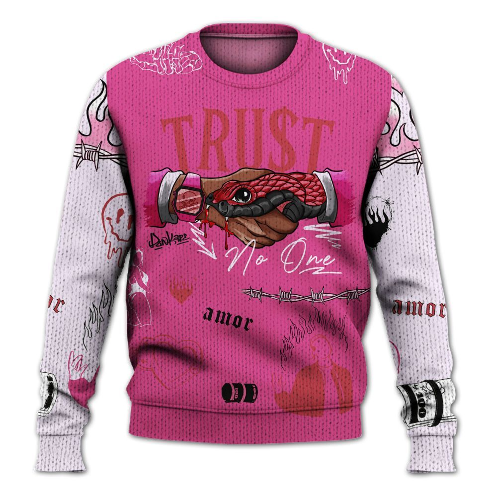 Knitted Sweater To Match KD 4 Aunt Pearl - Snake Trust No One