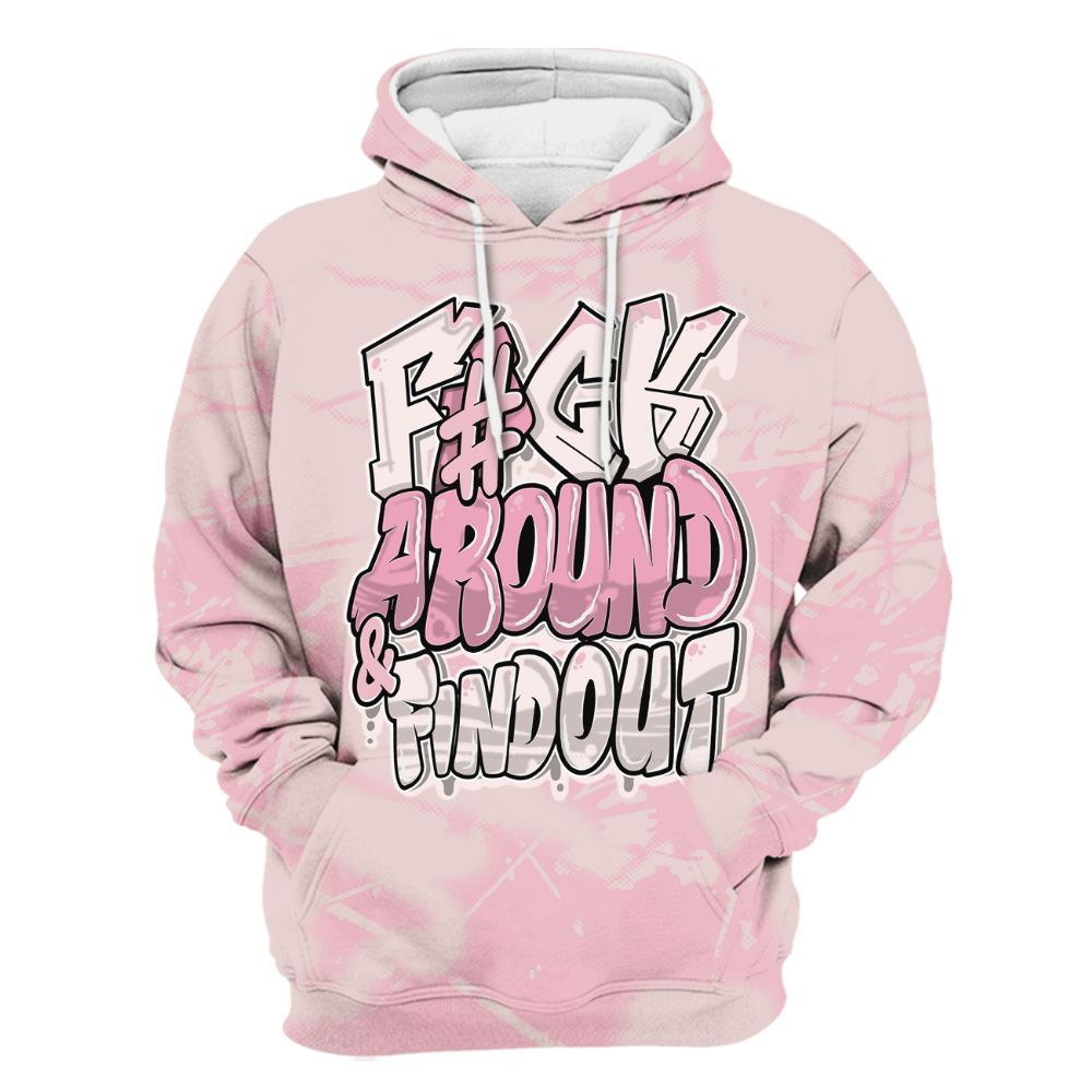 Hoodie To Match Dunk Low KD 17 Aunt Pearl - F Around Find Out Graphic Profound All Over Print