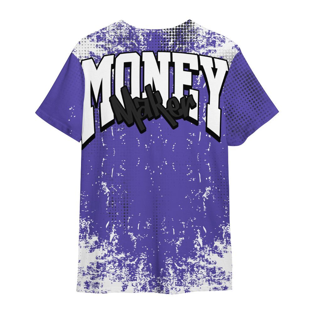 Shirt To Match SB Dunk Low Purple Lagoon - Move In Silence Money Street Retro All Over Print