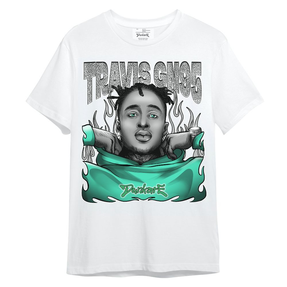 Shirt To Match Black Green Glow 3s - Shirt To Match X Travis_GN95 Unisex Shirt