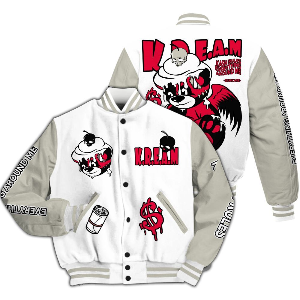 Varsity Jacket To Match Type 39s SOL - Loot Bear All Over Print