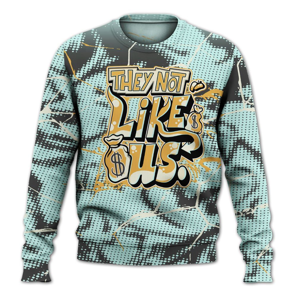 Sweatshirt To Match Pure Platinum 4s - Dislike Us Graphic All Over Print