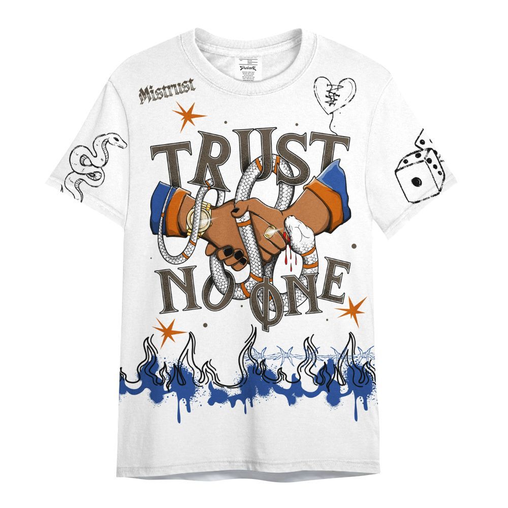 Shirt To Match Palermo GS League - Trust No One Snake-Bite Doodle Crayon All Over Print