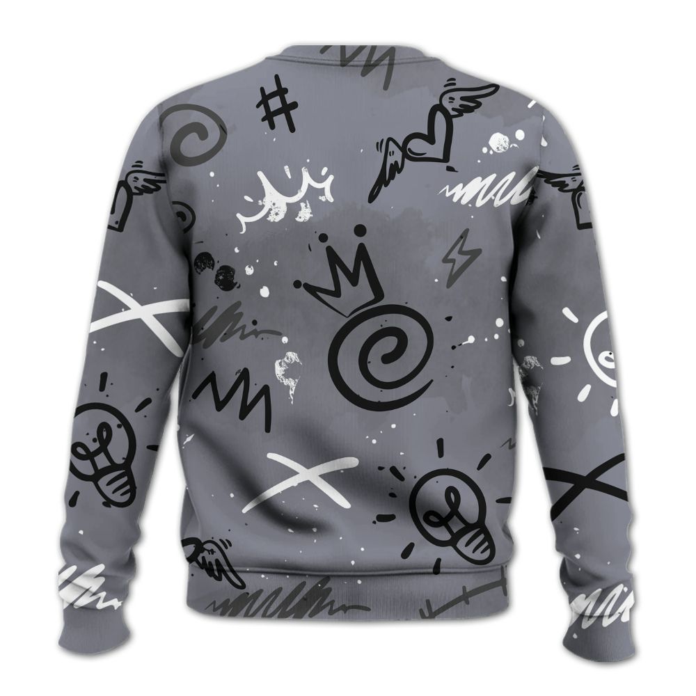 Sweatshirt To Match Retro Black Flint 13s - Drip Been Di2ferent All Over Print