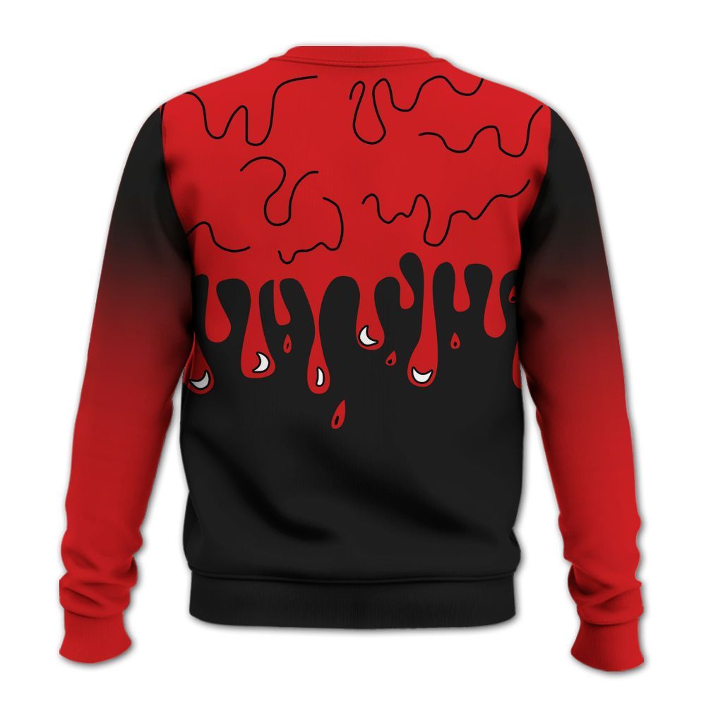 Sweatshirt To Match Low Bred 11s - Snake Trust No One Drip All Over Print