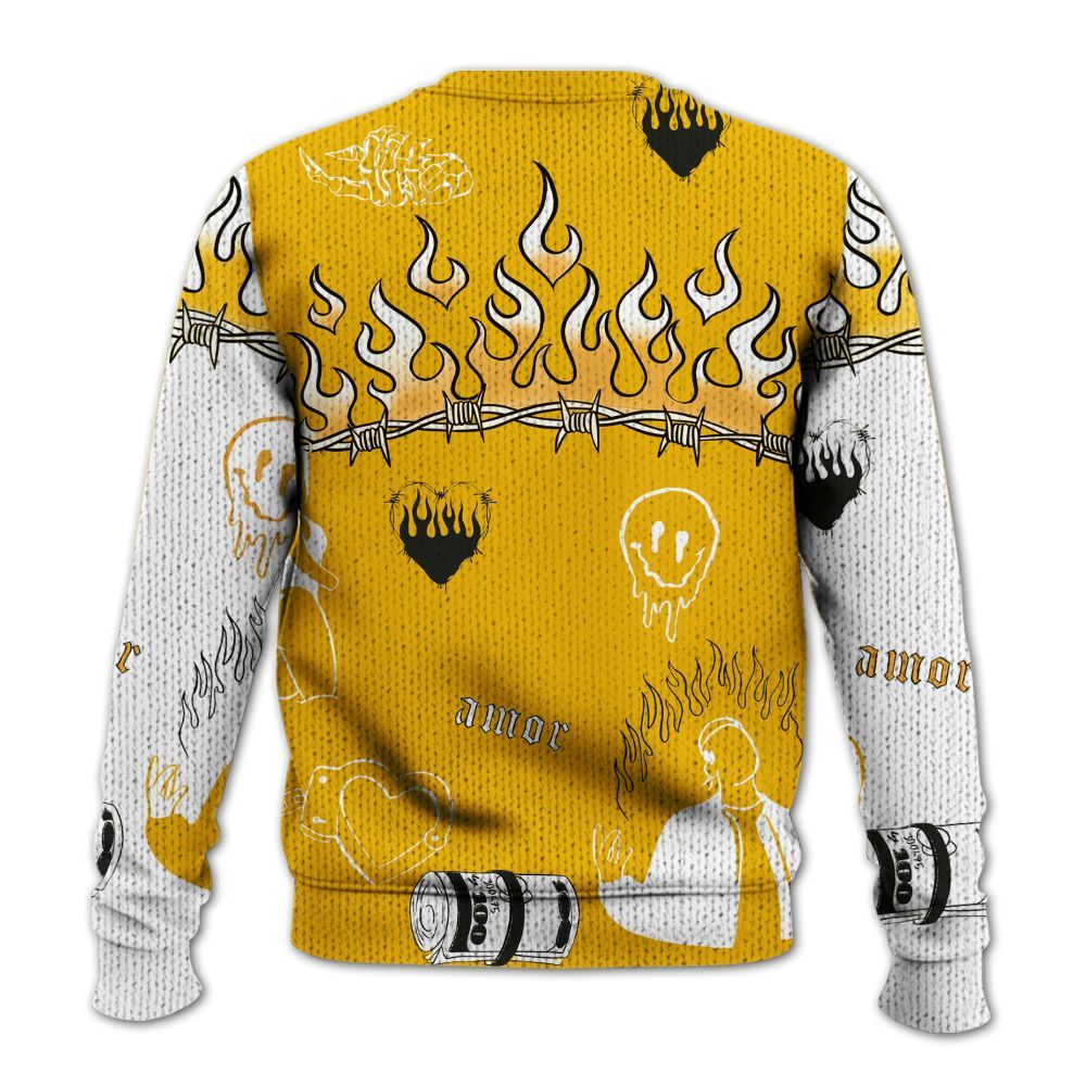 Knitted Sweater To Match Del Sol 13s - Snake Trust No One