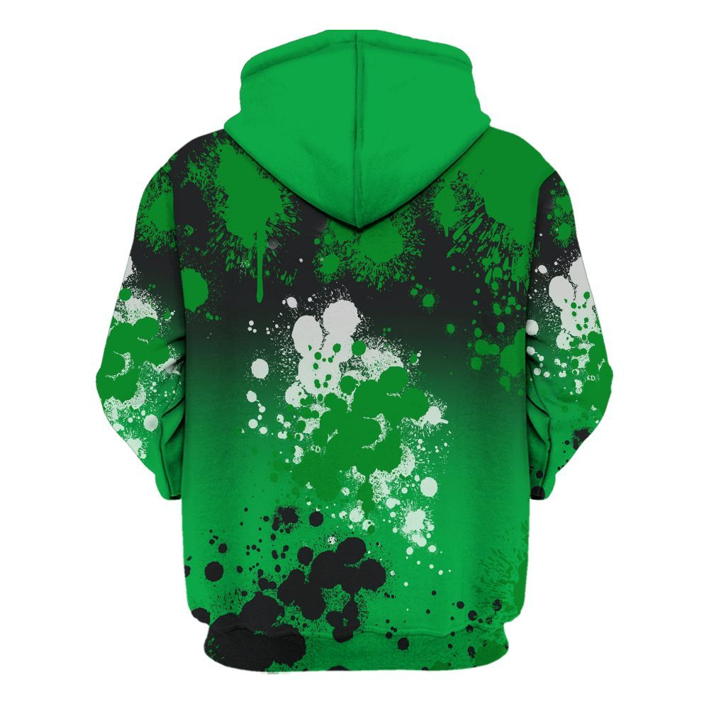 Hoodie To Match Low Lucky Green 1s - Trust No One Scary All Over Print