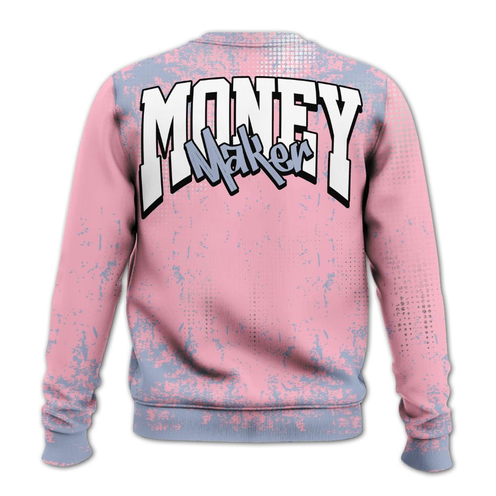 Sweatshirt To Match Retro 35th Anniversary 5s - Move In Silence Money Street Retro All Over Print